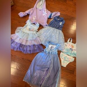 4t Elsa Frozen bundle